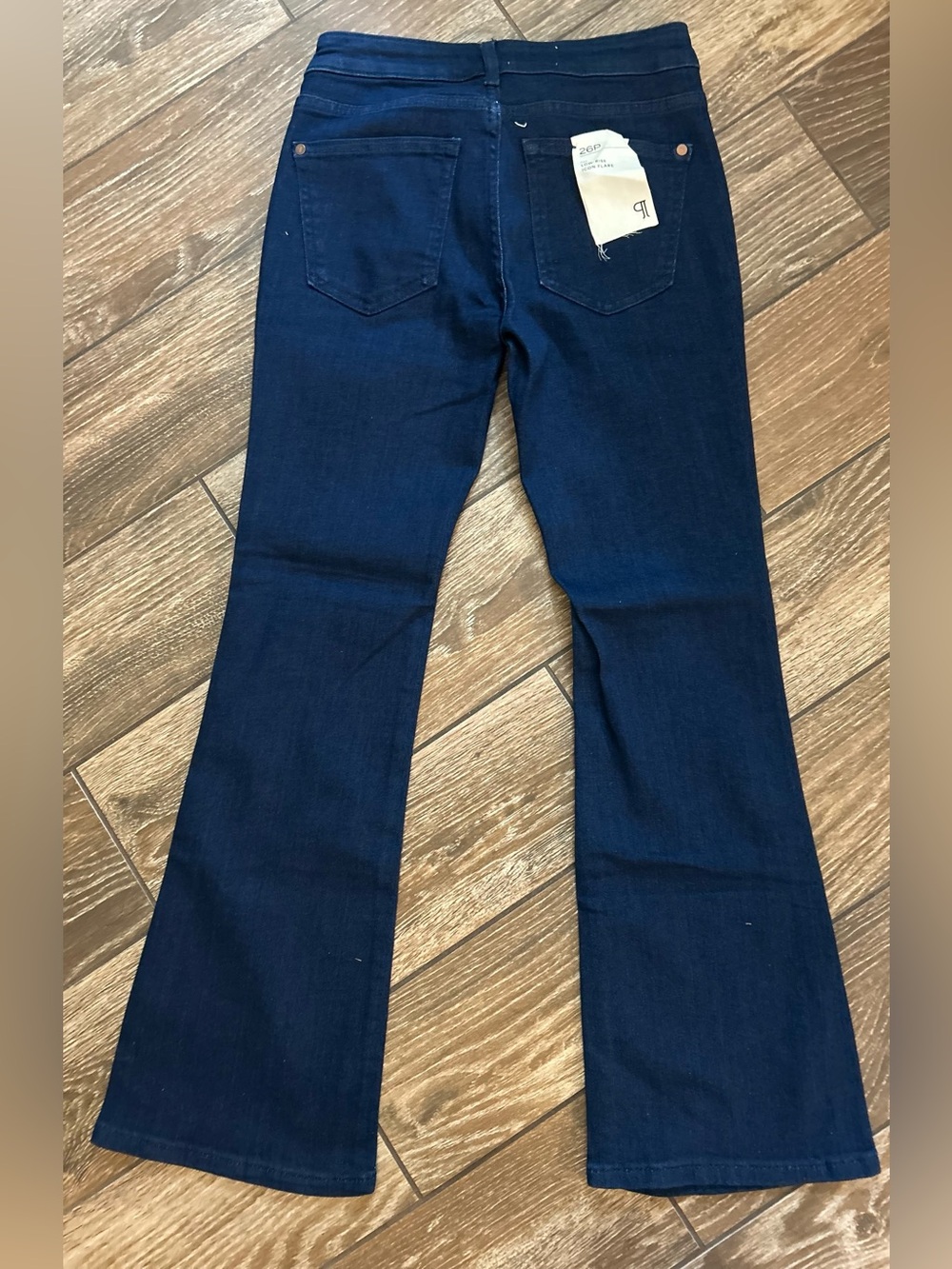 Pilcro Indigo Flare Wide-Leg Jeans - Picture 2 of 2
